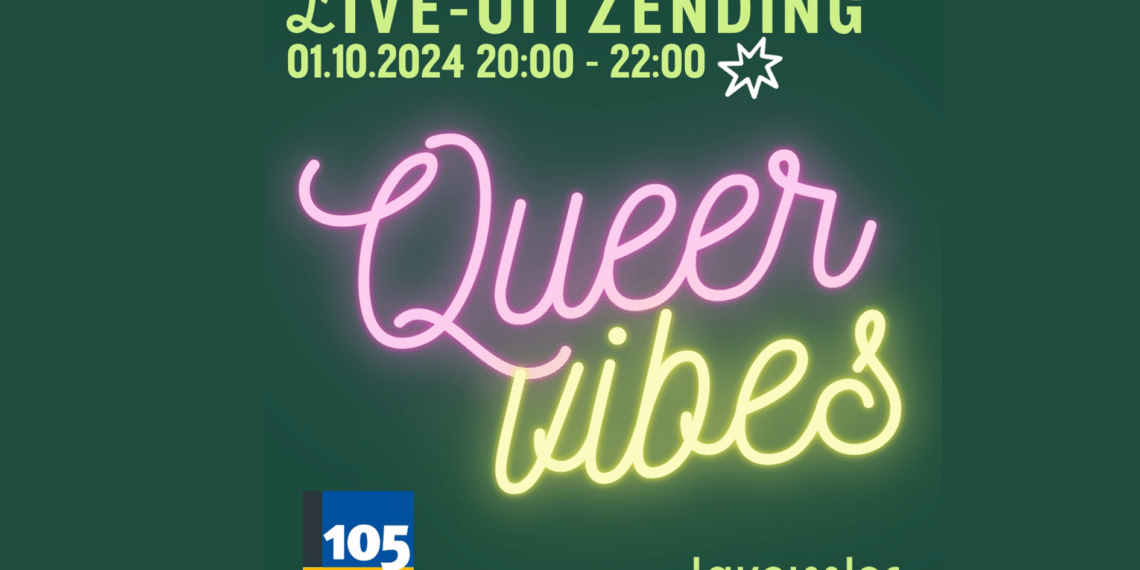 Eerste uitzending Queer Vibes Radio op Haarlem105