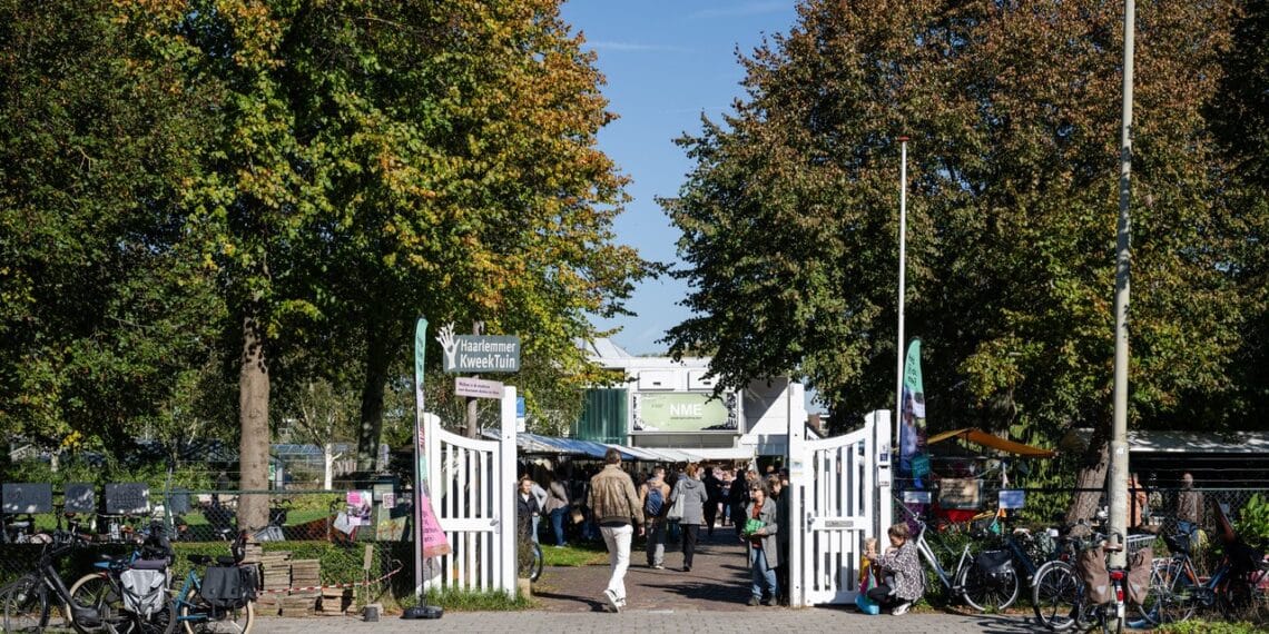 Klimaatfestival ‘De stad als spons’ in Haarlemmer Kweektuin