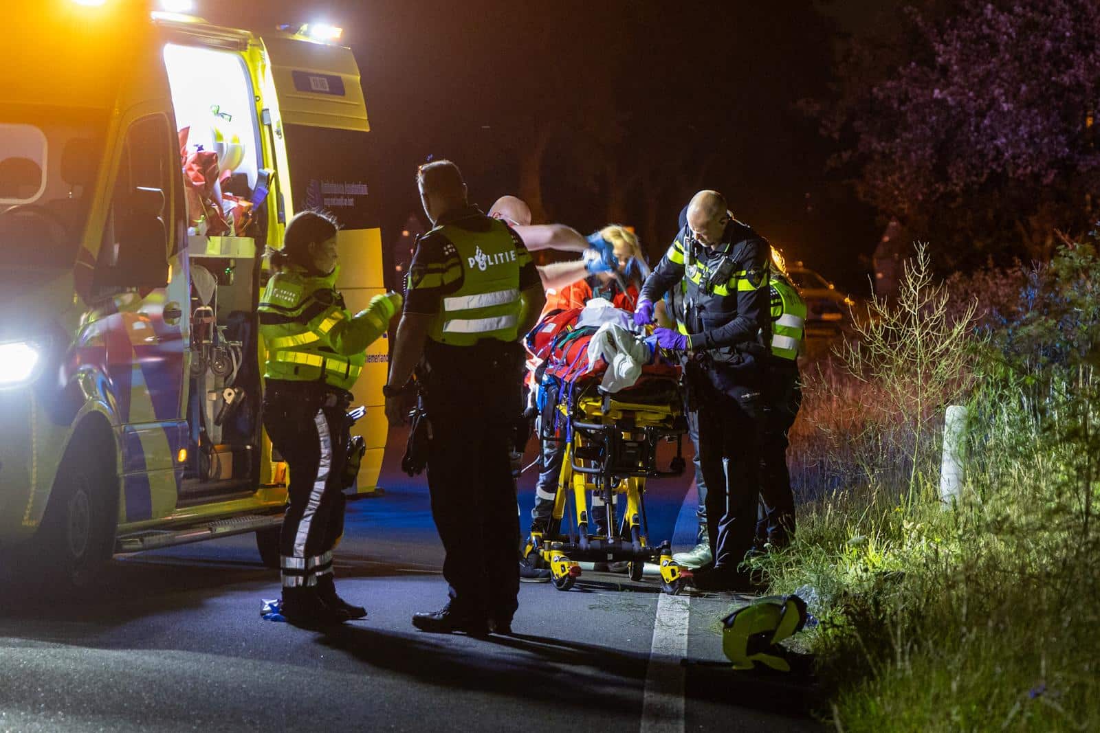 Motorrijder gewond na val op Zeeweg in Overveen