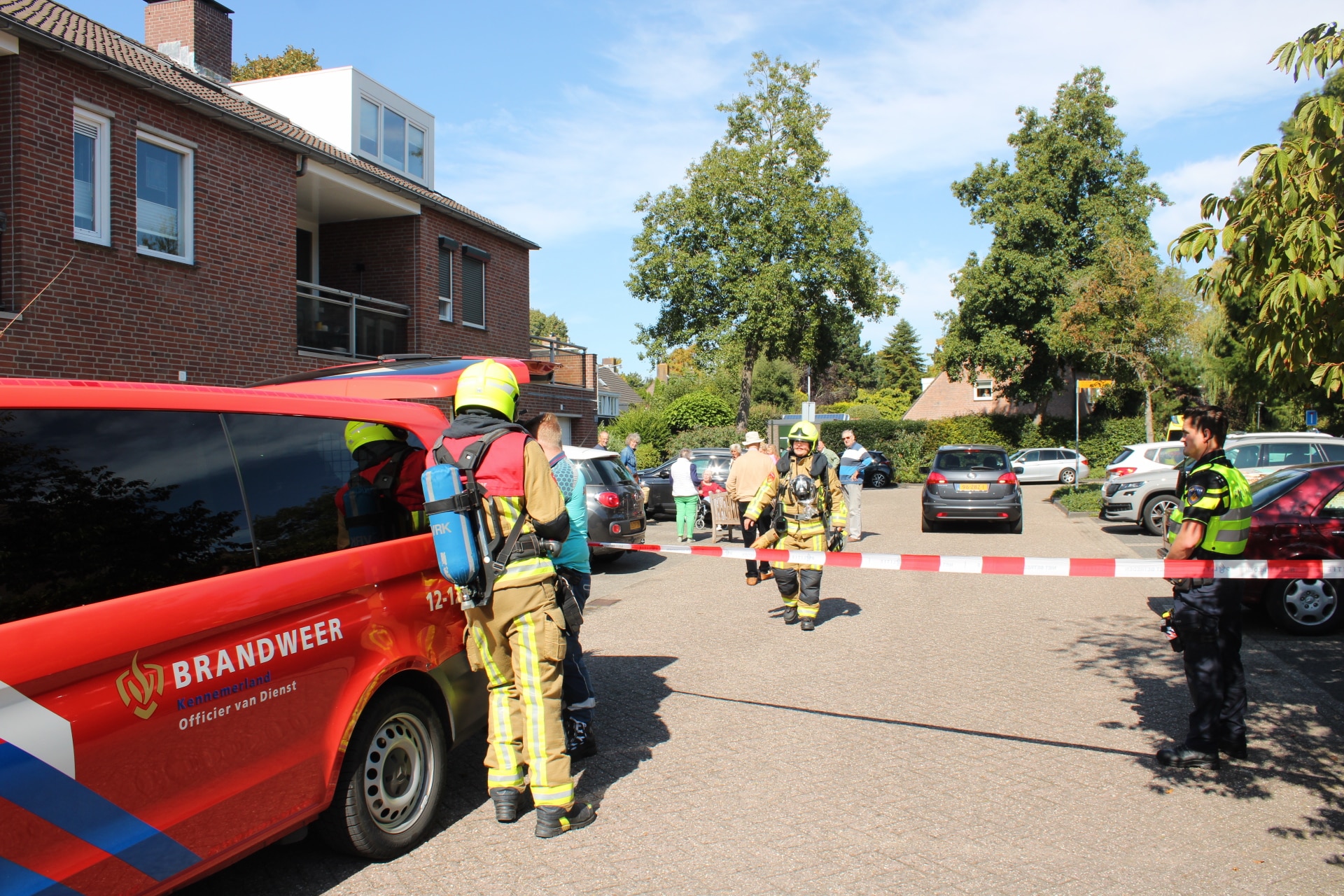 Brand in flatwoning Aerdenhout na lek in gasleiding