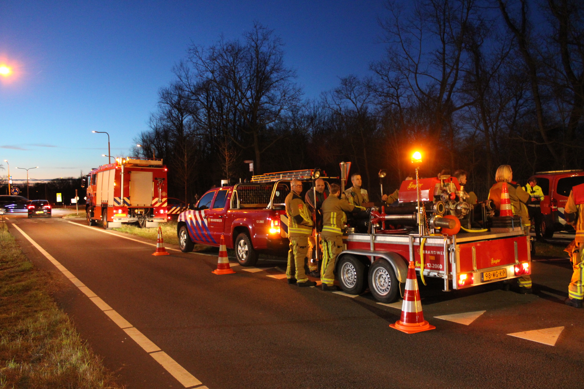 Brand in duingebied Overveen: ‘Erg vroeg voor een natuurbrand’