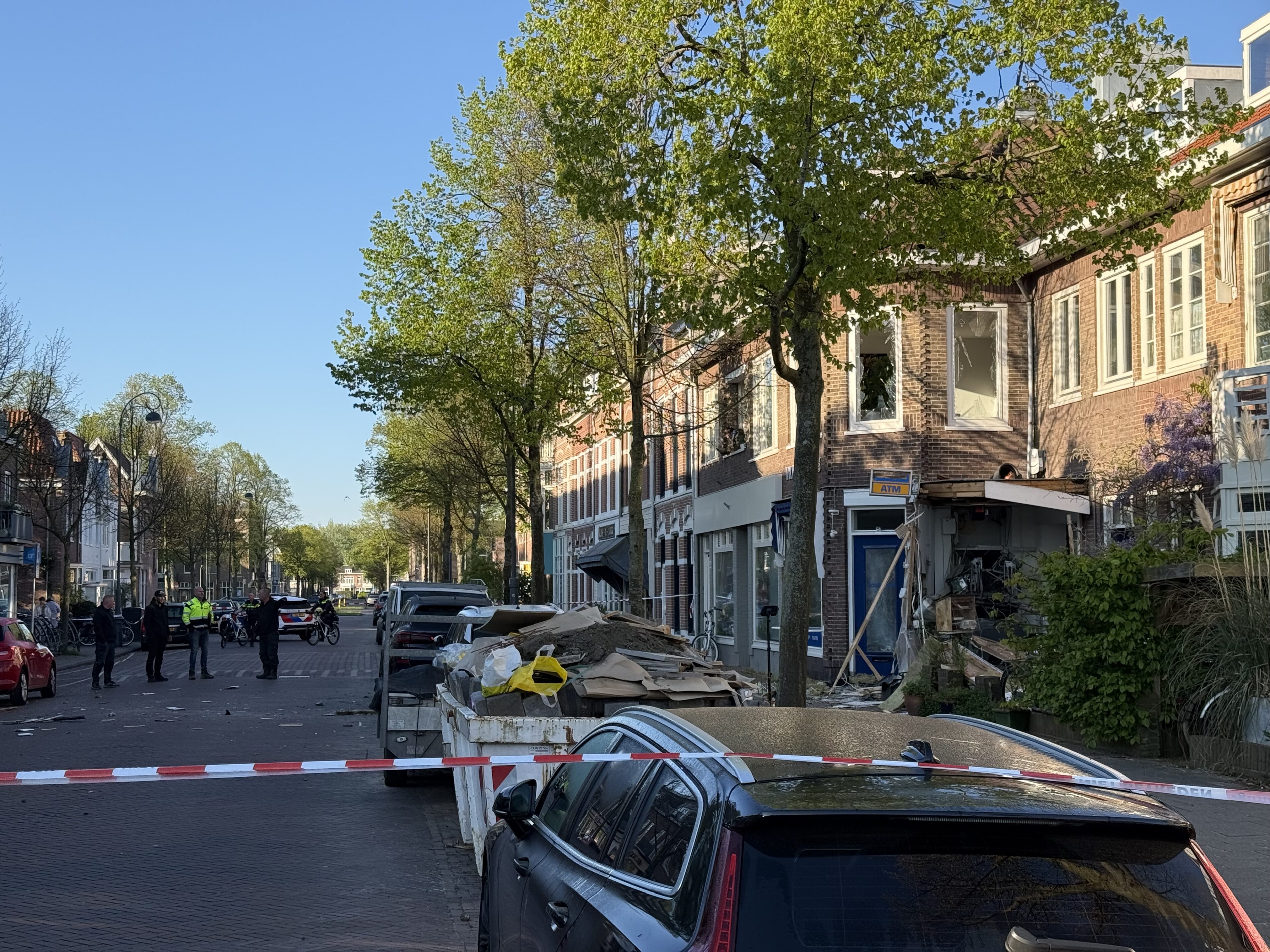 Twee verdachten aangehouden na plofkraak Santpoorterstraat