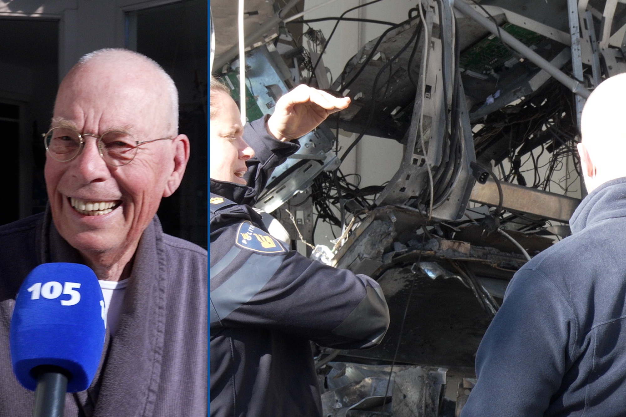 Buurt opgeschrikt door plofkraak in Haarlem-Noord: ‘Het leek wel Oudjaarsavond’