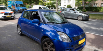 Fietser gewond bij aanrijding met auto op Heemsteedse Dreef