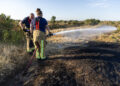 Brandweer rukt twee keer uit voor duinbrand in Zandvoort