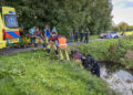 Man met scootmobiel belandt in water naast Veerpad